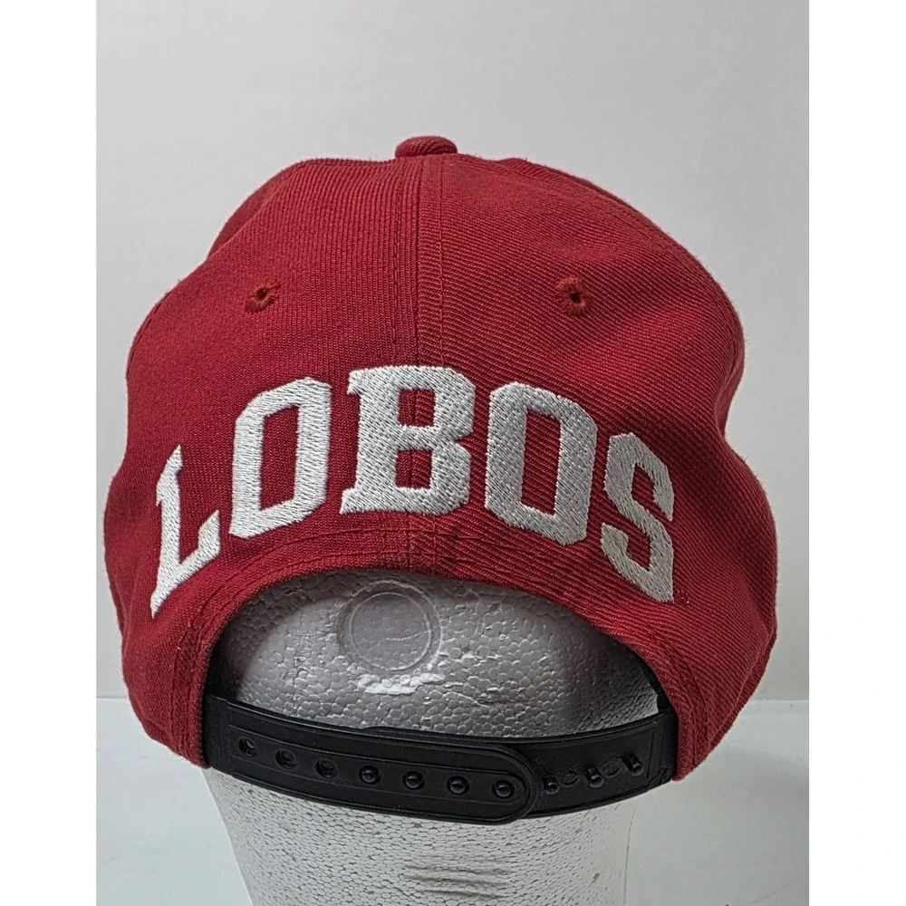 Nike True New Mexico Lobos‎ Adult Hat Cap Snap Back Red Mens OSFM